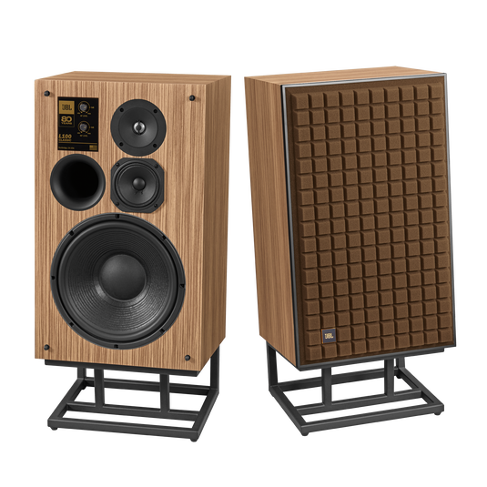 L100 Classic 80 - Brown - 12-inch (300mm) 3-way Bookshelf Loudspeaker - Anniversary Edition - Detailshot 1 image number null